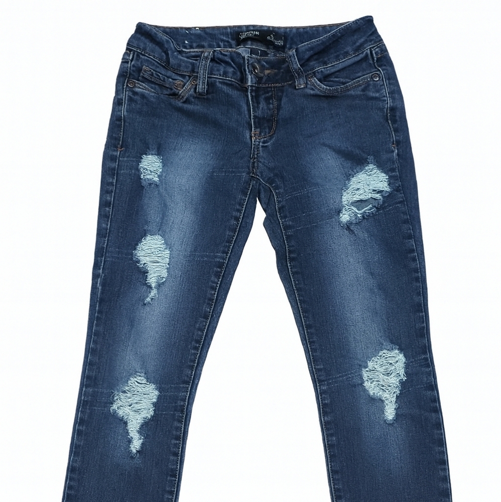 Trendy Ripped Denim Jeans